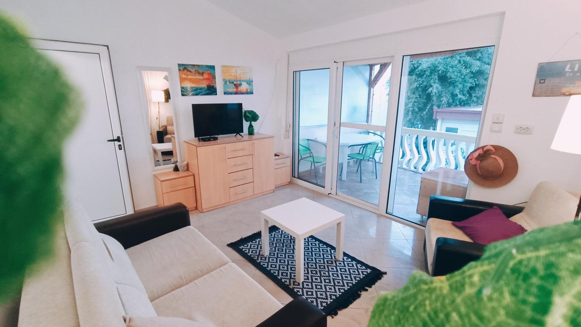 Beach Apartment With Beach Chairs N.1 Utjeha Rom bilde